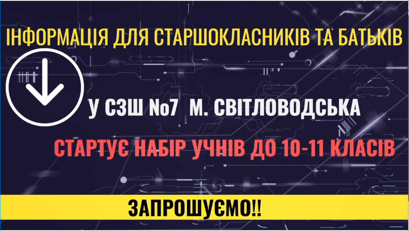 СЗШ №7 ПРОФІЛЬ